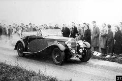 273. Type 57, Chassis # 57463, Reg. DUC 770, James Young Drop-head. Dudley Gahagan at wheel.