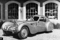 28. Type 57S, Chassis # 57374, Reg. 6559 WW20, Atlantic Lord Rothschild's Atlantic. At Molsheim 2 September 1936. See picture no 021.