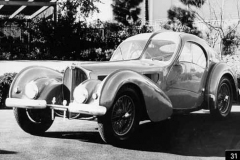 31. Type 57S(+C), Chassis # 57374, Atlantic In the USA after post-war modifications.