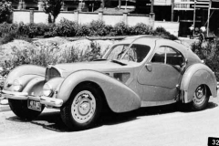 32. Type 57S(+C), Chassis # 57374, Atlantic In the USA after post-war modifications.