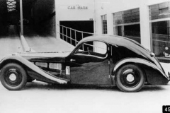 45. Type 57S, Chassis # 57601, Reg. GPJ 222 1938 T57S Corsica. See Bugantics vol.31 No.4.
