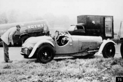 75. Type 57S, Chassis # 57375, Reg. DGJ 877, Corsica Corsica Roadster. Corsica bodyworks, London. R.C. Symondson, Luton Hoo, September 1949.