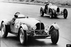84. Type 57S, Chassis # 57375, Reg. DGJ 877, Corsica Corsica Roadster. Corsica bodyworks, London. Ronnie Symondson, Silverstone.