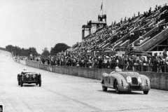 236. Type 57G, Chassis # 57455 Wimille, Car 84 at start G.P. de l'ACF Montlhery, 1936.