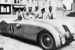 257. Type 57G Le Mans 1937. Mechanics right to left Wurmser & Aumaitre.