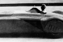 282. TYpe 57G, Chassis # 57455 Grover Williams during record breaking runs, Montlhery 1936.