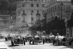 23A. Type 59 Monaco G.P. 12 April 1934. Start (Rene Dreyfus on right).