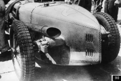 90. Type 59 ACF 23 June 1935 (Montlhery). Car 24, Robert Benoist. (retired).