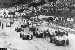 97A. Type 59 Spanish G.P. San Sebastian 22 September 1935. Car 2, J.P. Wimille, car 12, Robert Benoist.