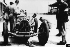 98. Type 59 German G.P. 28 July 1935 (Nurburgring). Car 23, Piero Taruffi.