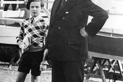 113. Ettore Bugatti &amp; Roland Ettore Bugatti &amp; Roland, Seine, 12 August 1933