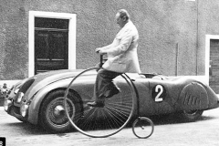 117. Ettore Bugatti with Royale Ettore Bugatti with Royale