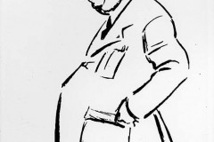 120. Ettore Bugatti Cartoon of Ettore Bugatti by Geo Ham