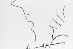 123. Ettore Bugatti Ettore Bugatti self portrait caricature c1913