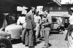 238. Jean Bugatti with Costantini and Chiron Jean Bugatti with Costantini and Chiron