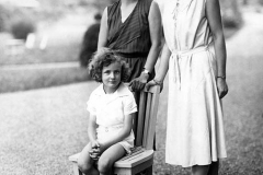 195. Roland & Lidia Bugatti with English Governess Esmée Yeullett