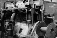 033. Aero Engines 16 cylinder engine at French Aero Museum. Issy les Moulineaux.