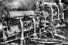 037. Aero Engines Bréguet-Bugatti 32 cylinder, 900cv (early 1920s picture)