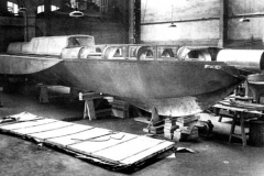 139. Boats – Torpedo boat at rue du Débarcadère, Paris 1940 (eight Type 50B engines)