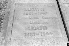 395. Other Artifacts, Bugatti family graves Dorlisheim, Ettore and Barbara Bugatti’s grave