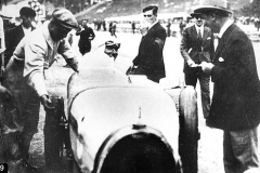 139 Conelli, probably Monza 1925 or 6, Ettore Bugatti on right