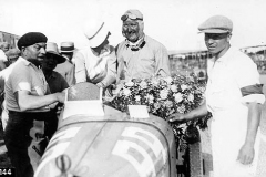144 Count Stanislas Czaykowski (winner) Casablanca Grand Prix May 1931. Ernst Friderich, Countess Czaykowski and Jean Georgenthum.(see picture 132A)