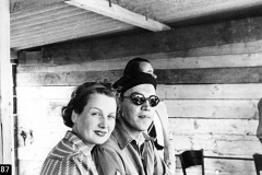 487 Jean-Pierre Wimille with Christiane, Summer 1937 Possibly Luxembourg Grand Prix?