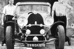 210A. Type 49, Chassis # 49501, Reg. 2280 AQ75 Gangloff 2-door coupe. Yves Macaire and brother. See pictures 206, 207, 207A & 238-240.